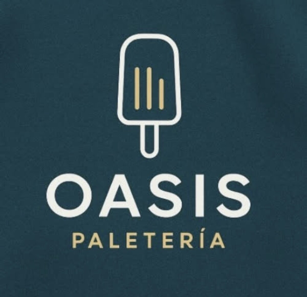 Logotipo oficial de Oasis Paletería